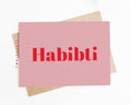 Habibti - Postkarte